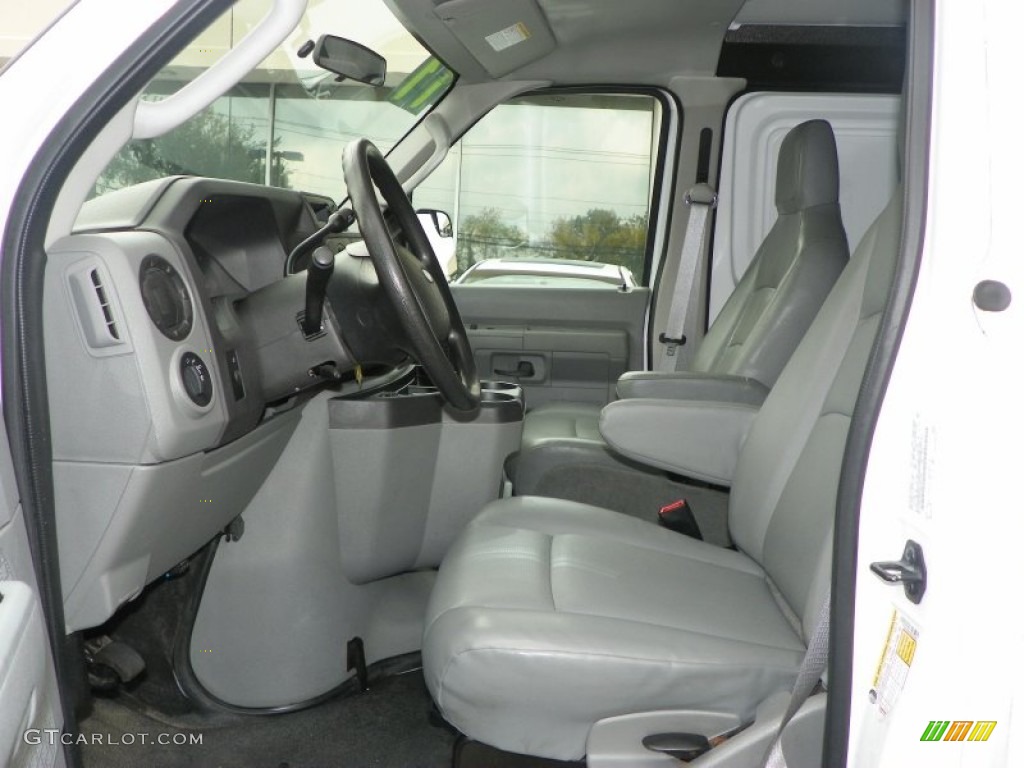Medium Flint Interior 2011 Ford E Series Van E250 XL Cargo Photo #54404449