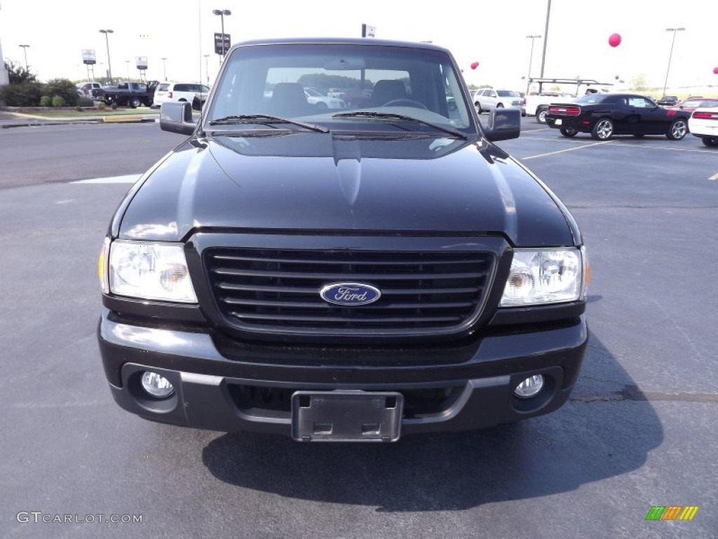 2008 Ranger Sport SuperCab - Black / Medium Dark Flint photo #2