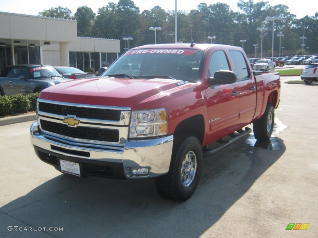 Victory Red Chevrolet Silverado 2500HD