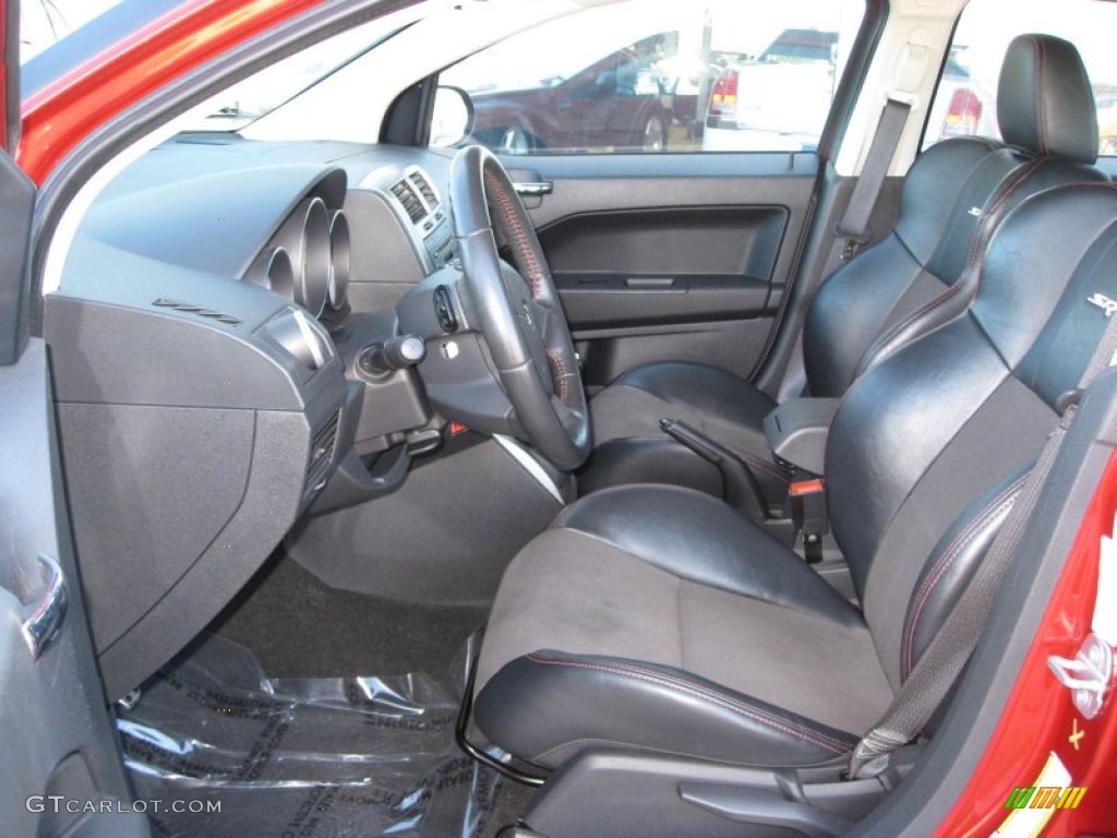 Dark Slate Gray Interior 2009 Dodge Caliber SRT 4 Photo #54405985
