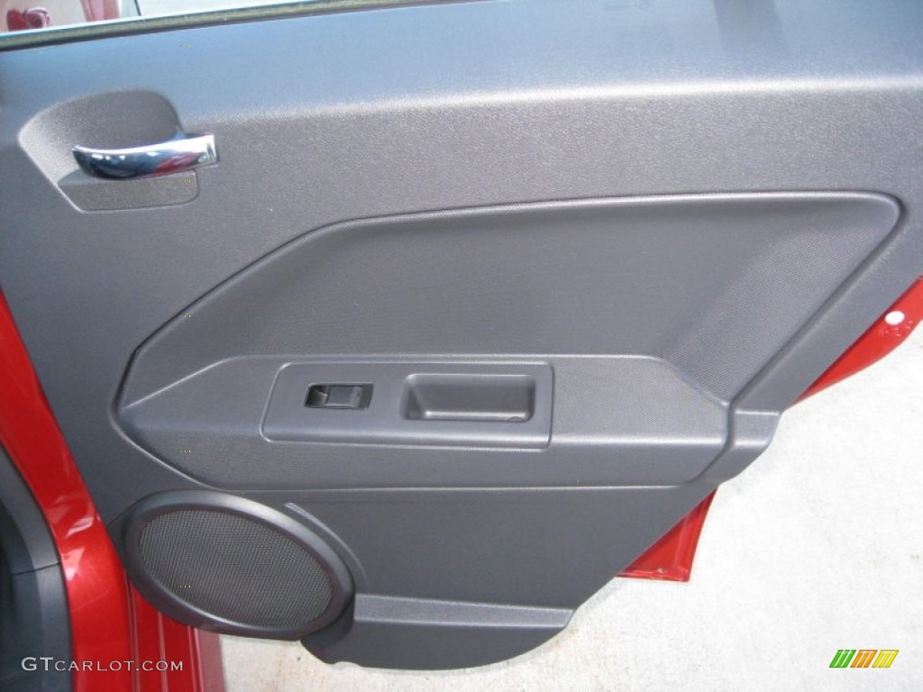 2009 Dodge Caliber SRT 4 Dark Slate Gray Door Panel Photo #54406039