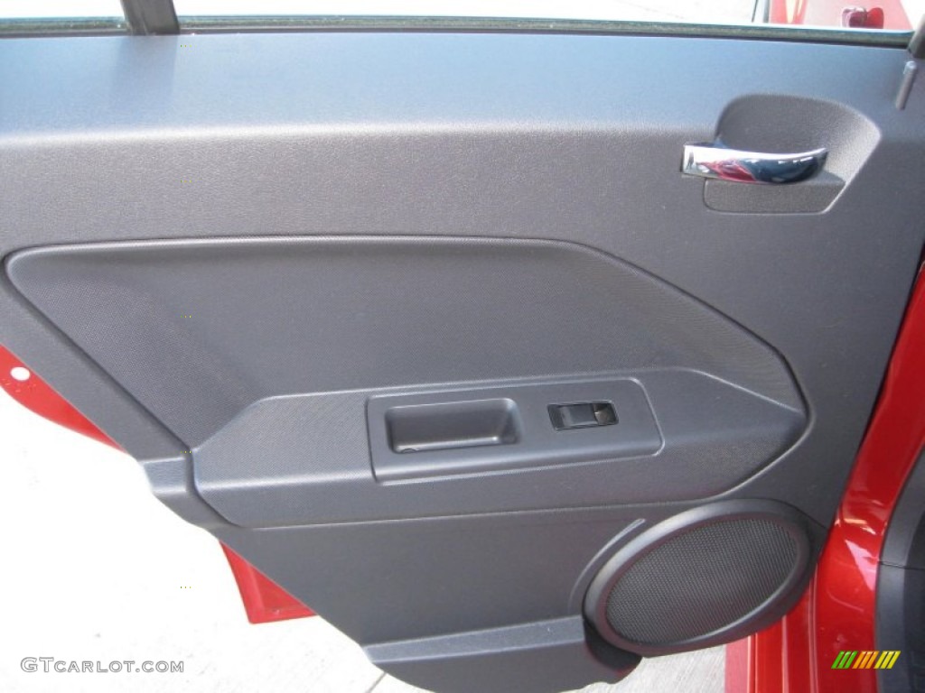 2009 Dodge Caliber SRT 4 Dark Slate Gray Door Panel Photo #54406057