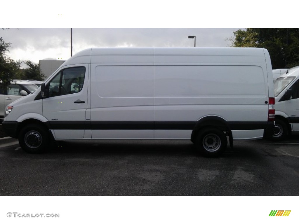 Arctic White 2011 Mercedes-Benz Sprinter 3500 High Roof Cargo Van Exterior Photo #54407719