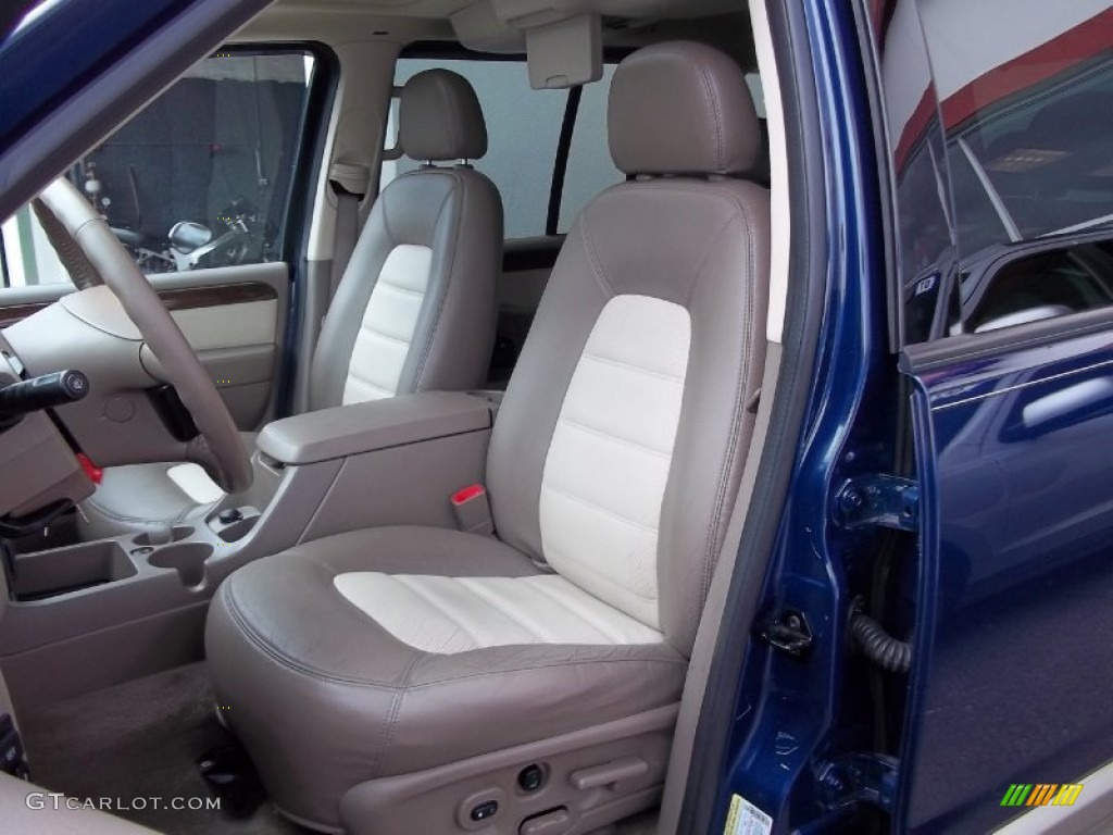 Medium Parchment Interior 2005 Ford Explorer Eddie Bauer 4x4 Photo #54408157