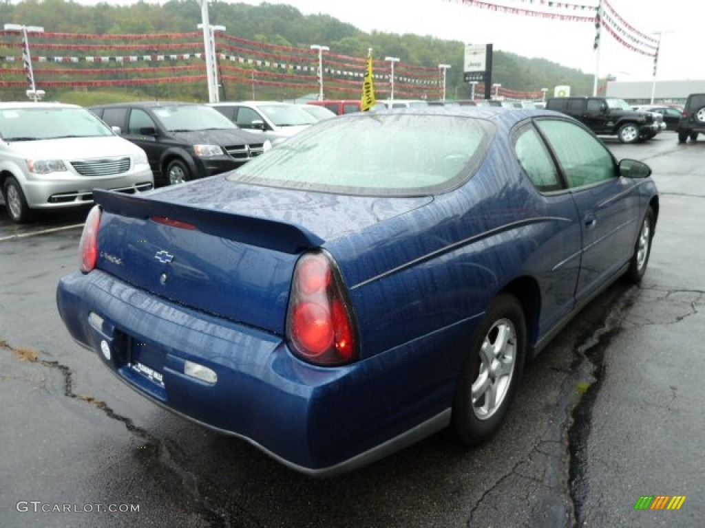 2003 Monte Carlo LS - Superior Blue Metallic / Ebony Black photo #5