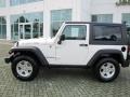 2009 Stone White Jeep Wrangler Rubicon 4x4  photo #2