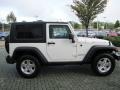 2009 Stone White Jeep Wrangler Rubicon 4x4  photo #6