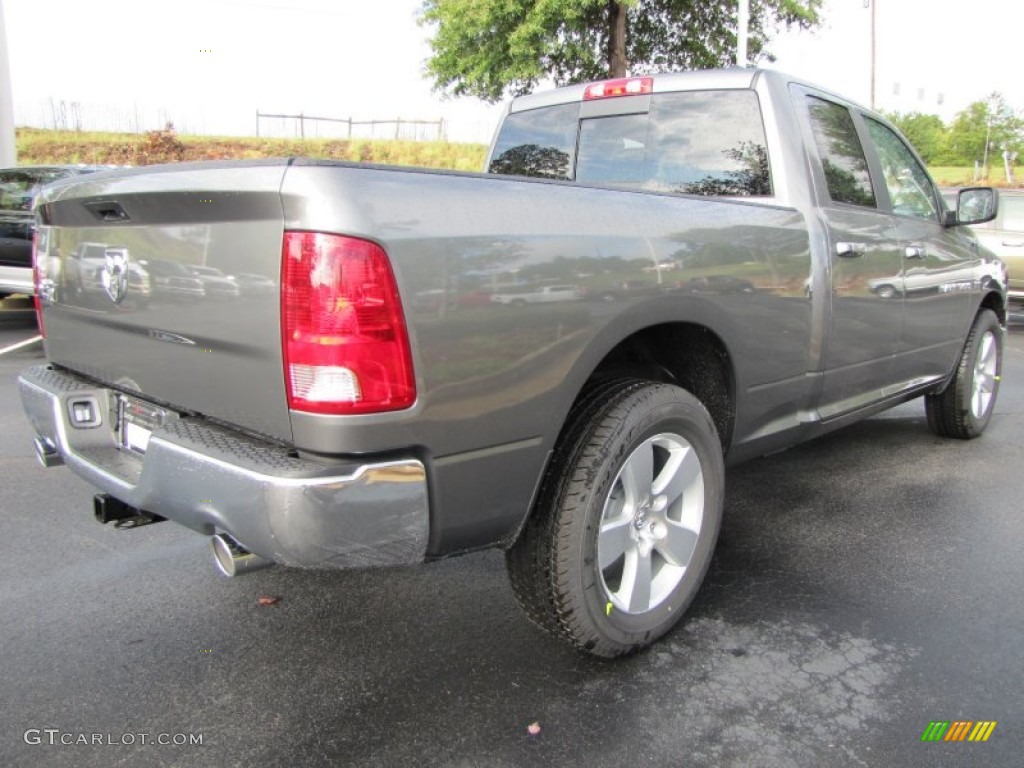 2012 Ram 1500 Big Horn Quad Cab - Mineral Gray Metallic / Dark Slate Gray/Medium Graystone photo #3