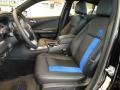 Black/Mopar Blue Interior Photo for 2011 Dodge Charger #54408802