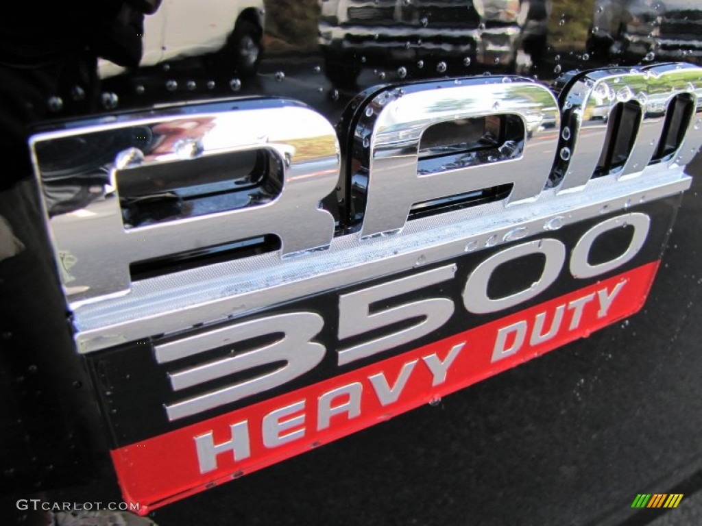 2012 Dodge Ram 3500 HD Big Horn Mega Cab Dually Marks and Logos Photos