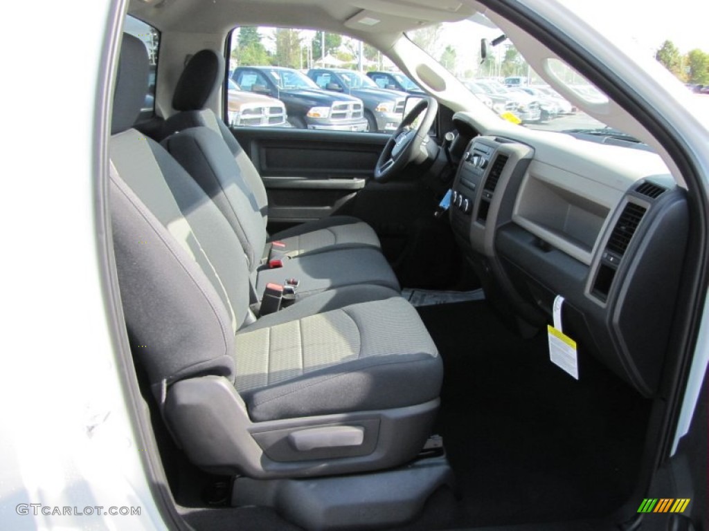 Dark Slate Gray/Medium Graystone Interior 2012 Dodge Ram 1500 ST Regular Cab Photo #54409002