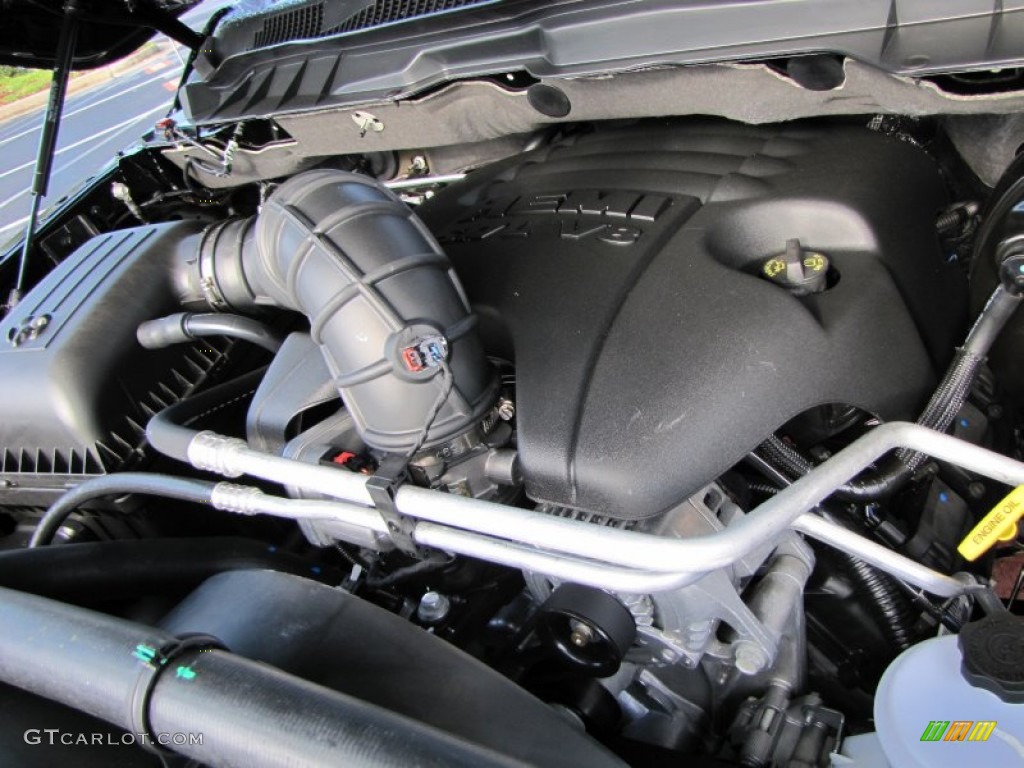 2012 Dodge Ram 1500 Express Quad Cab 5.7 Liter HEMI OHV 16-Valve VVT MDS V8 Engine Photo #54409144
