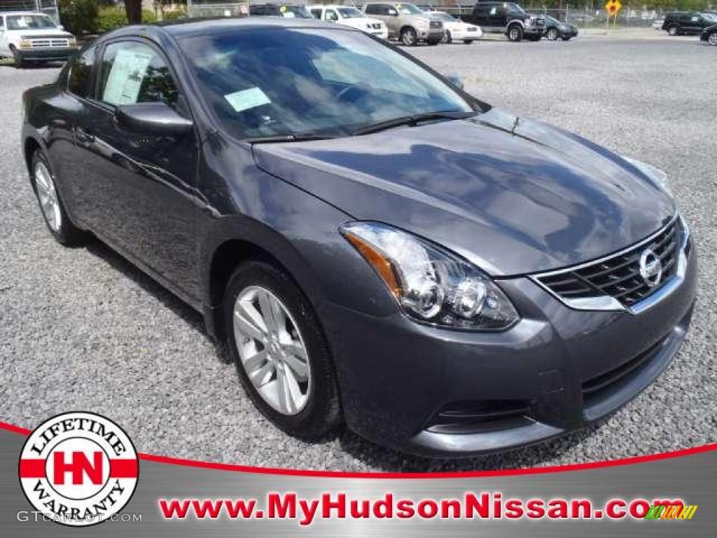 2012 Altima 2.5 S Coupe - Dark Slate / Charcoal photo #1