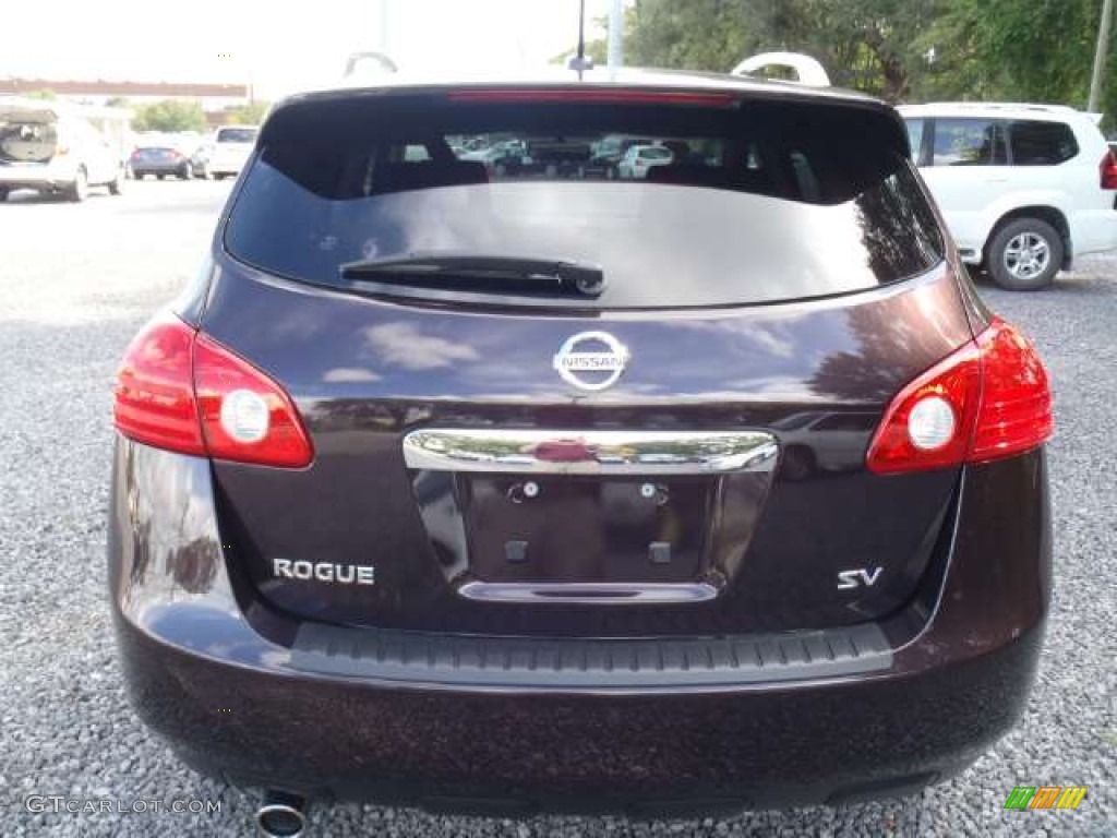 2011 Rogue SV - Wicked Black / Black photo #4