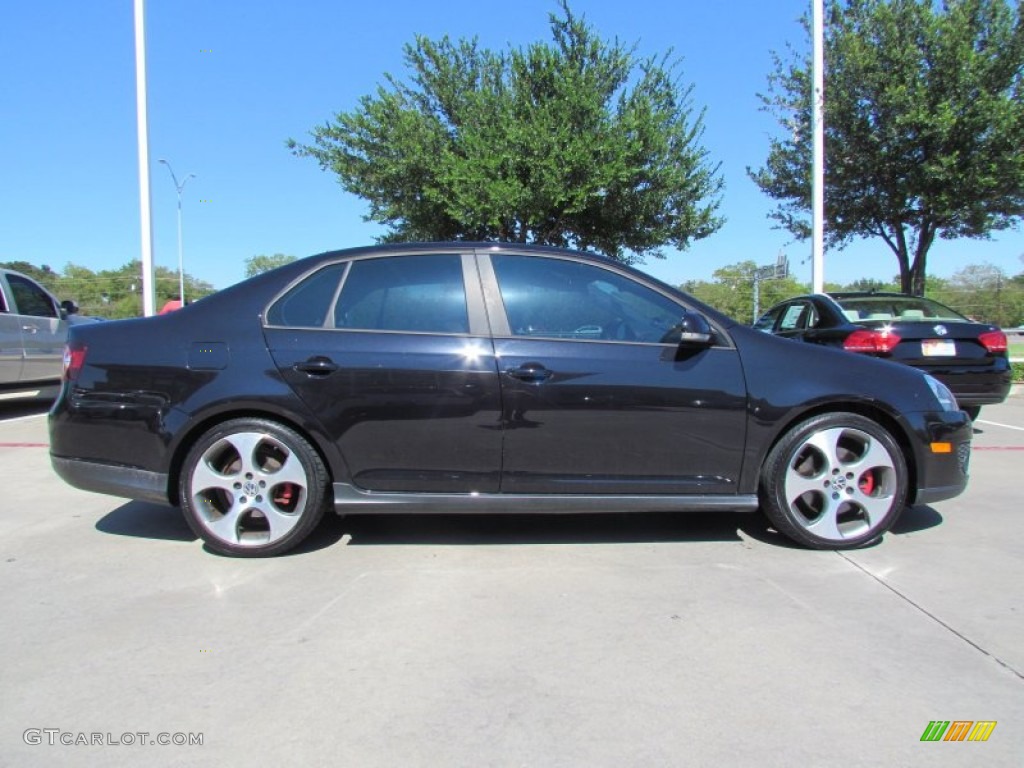 Deep Black Metallic 2008 Volkswagen GLI Sedan Exterior Photo #54411223