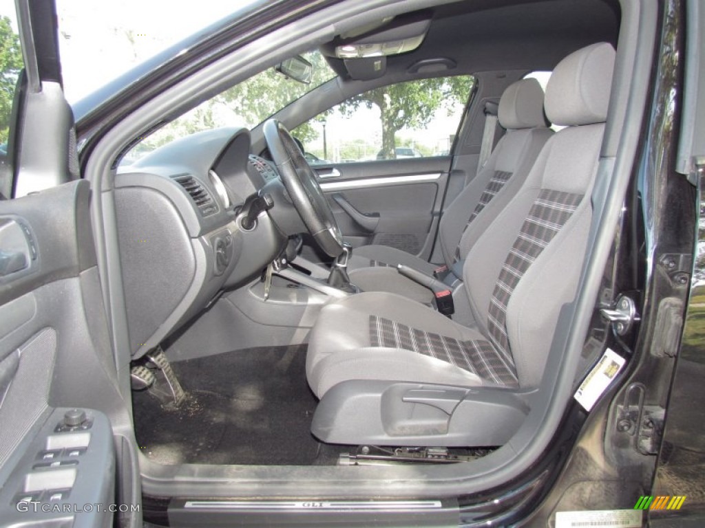 Interlagos Plaid Cloth Interior 2008 Volkswagen GLI Sedan Photo #54411253