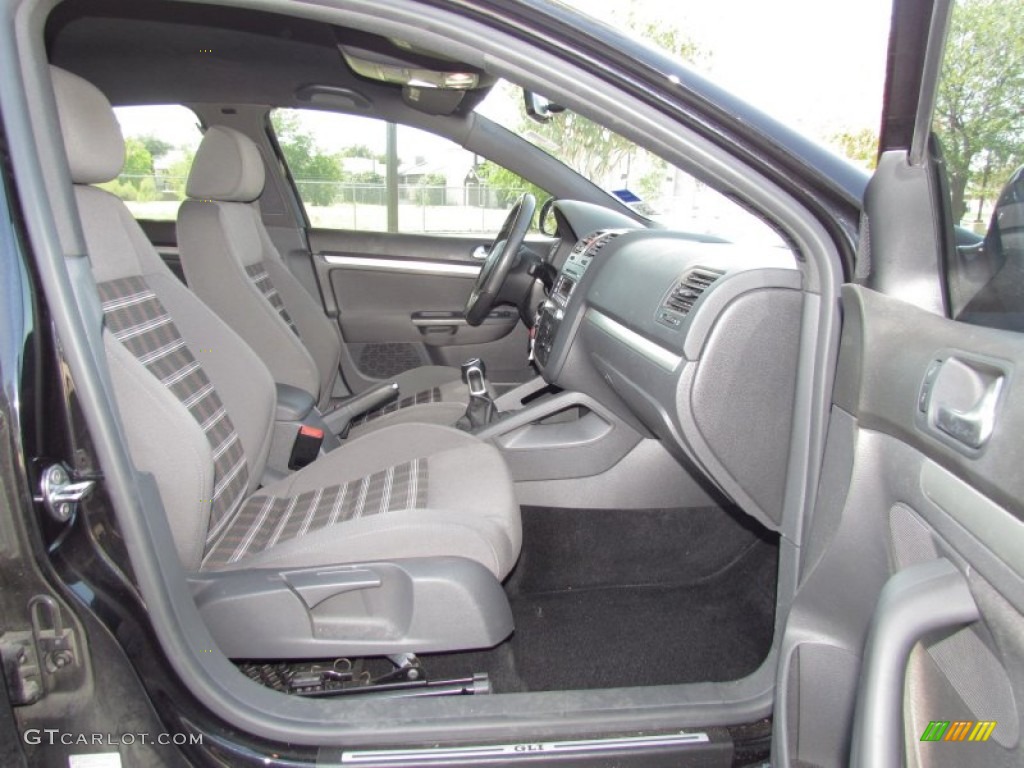 Interlagos Plaid Cloth Interior 2008 Volkswagen GLI Sedan Photo #54411262