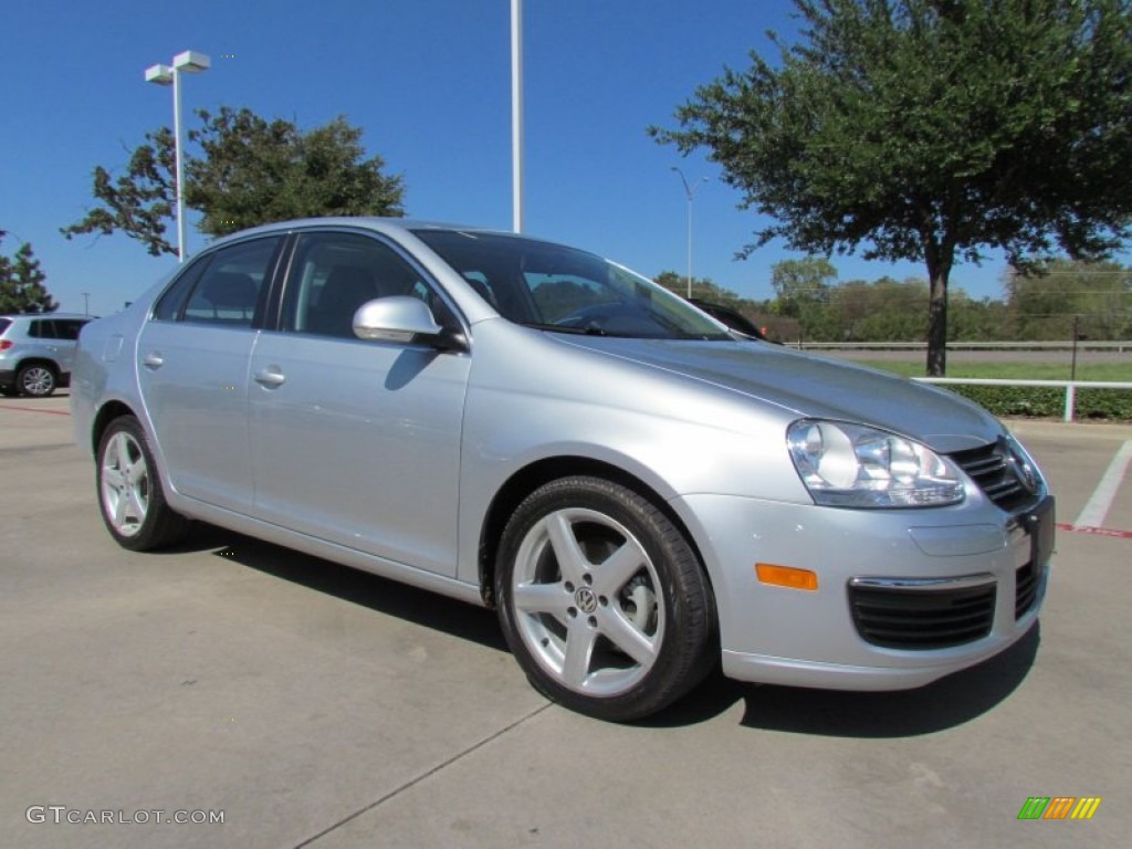 2009 Jetta TDI Sedan - Reflex Silver Metallic / Art Grey photo #7