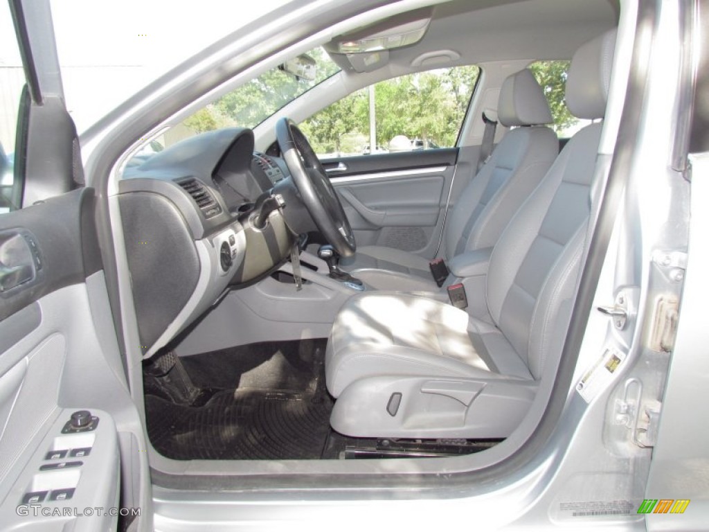 Art Grey Interior 2009 Volkswagen Jetta TDI Sedan Photo #54411916