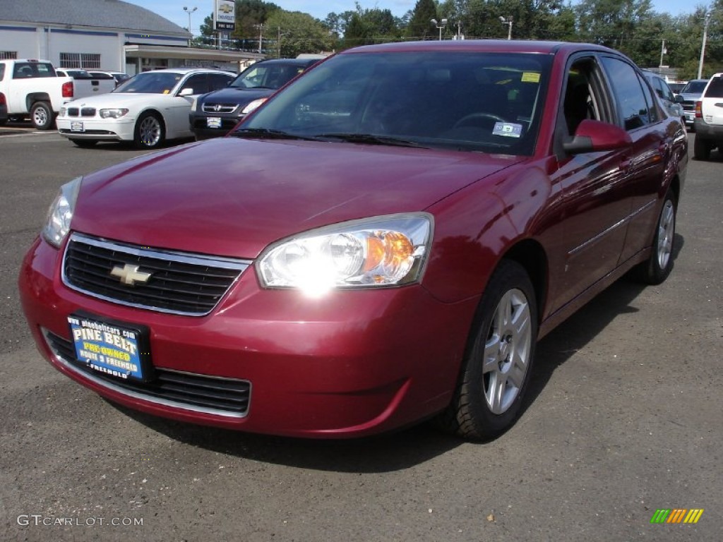 2006 Malibu LT V6 Sedan - Sport Red Metallic / Ebony Black photo #1