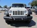 2010 Stone White Jeep Wrangler Unlimited Sport 4x4  photo #8