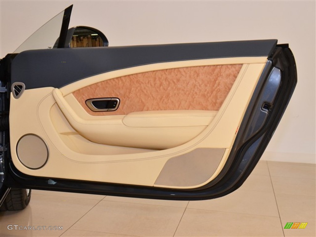 2012 Bentley Continental GT Standard Continental GT Model Magnolia/Brunel Door Panel Photo #54412363