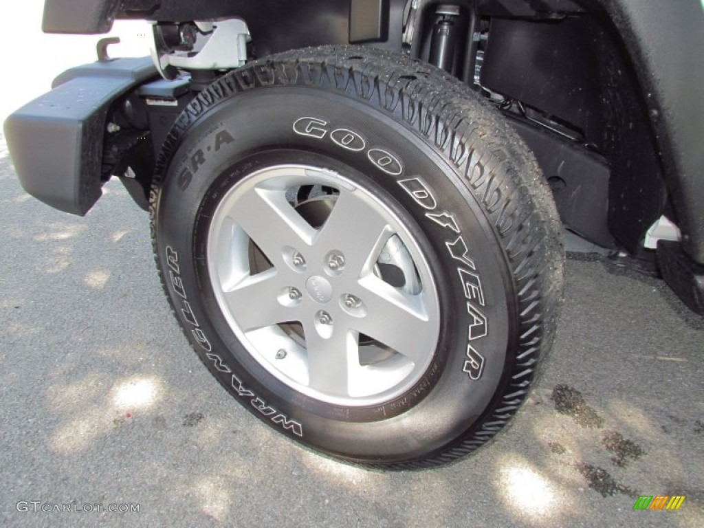 2010 Wrangler Unlimited Sport 4x4 - Stone White / Dark Slate Gray/Medium Slate Gray photo #20