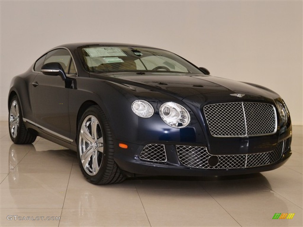Dark Sapphire 2012 Bentley Continental GT Standard Continental GT Model Exterior Photo #54412414