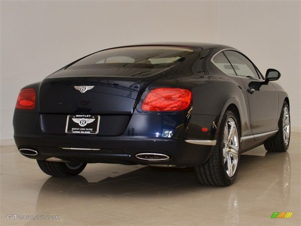Dark Sapphire 2012 Bentley Continental GT Standard Continental GT Model Exterior Photo #54412435