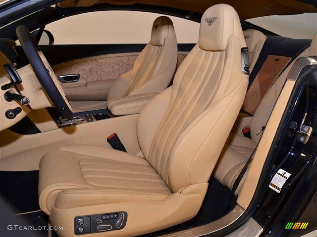 Saffron/Imperial Blue Interior 2012 Bentley Continental GT Standard Continental GT Model Photo #54412489