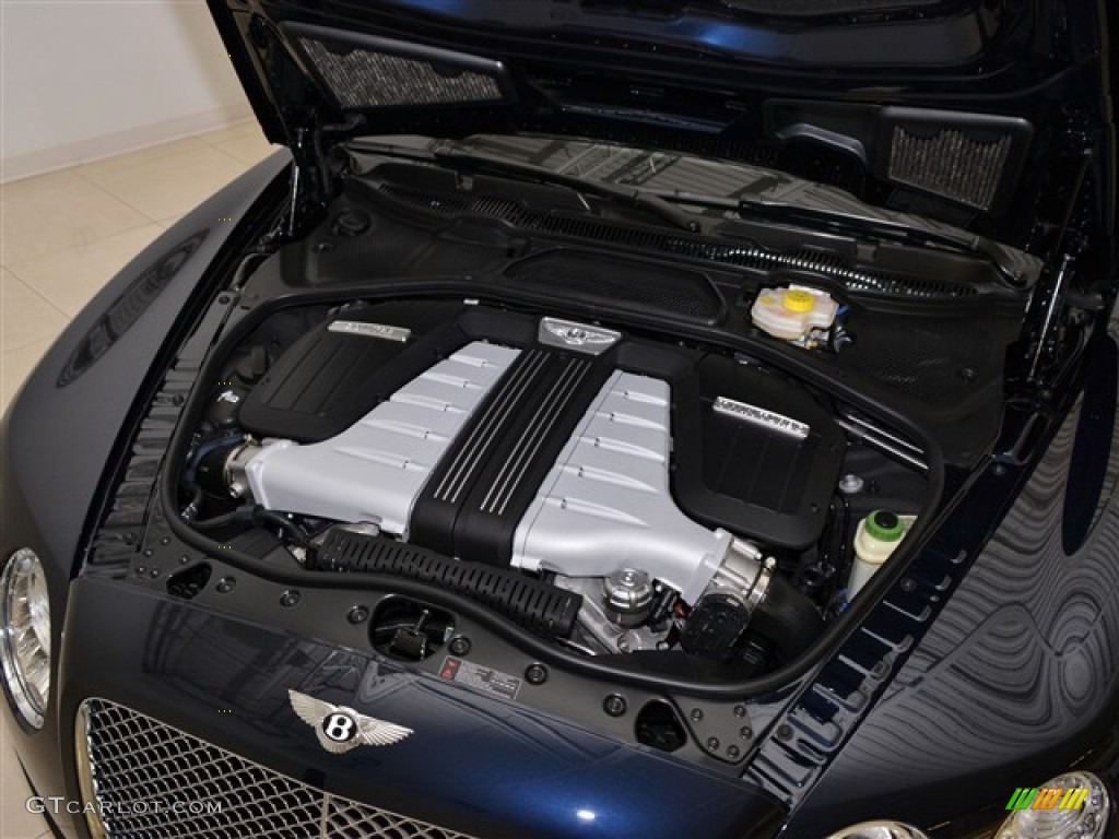 2012 Bentley Continental GT Standard Continental GT Model 6.0 Liter Twin-Turbocharged DOHC 48-Valve VVT W12 Engine Photo #54412556
