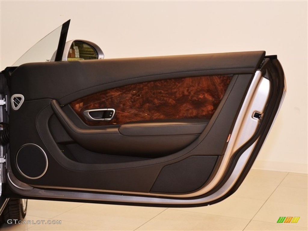 2012 Bentley Continental GT Standard Continental GT Model Beluga Door Panel Photo #54412702