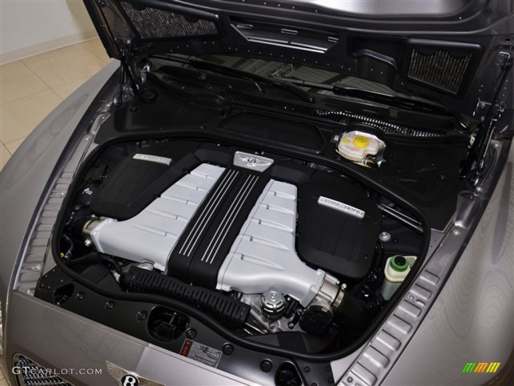 2012 Bentley Continental GT Standard Continental GT Model 6.0 Liter Twin-Turbocharged DOHC 48-Valve VVT W12 Engine Photo #54412714