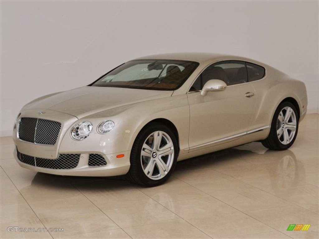 2012 Continental GT  - White Sand / Dark Bourbon photo #1