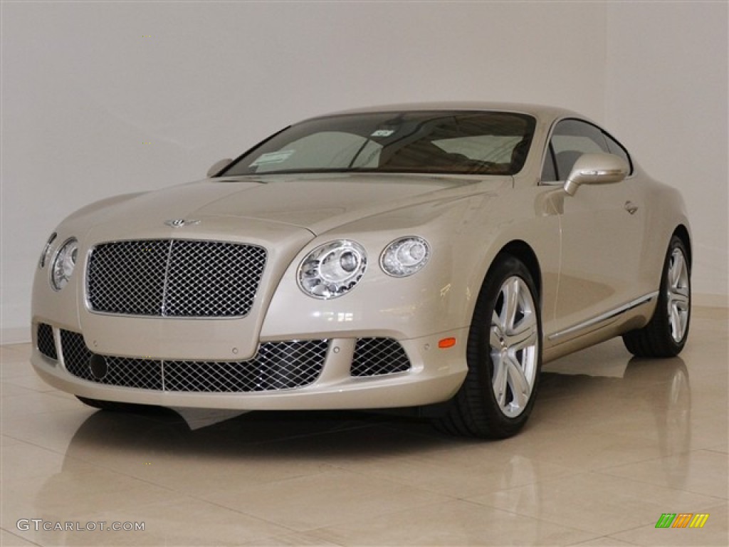 White Sand 2012 Bentley Continental GT Standard Continental GT Model Exterior Photo #54412741