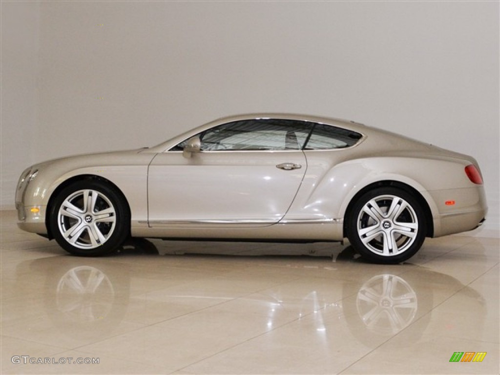White Sand 2012 Bentley Continental GT Standard Continental GT Model Exterior Photo #54412789