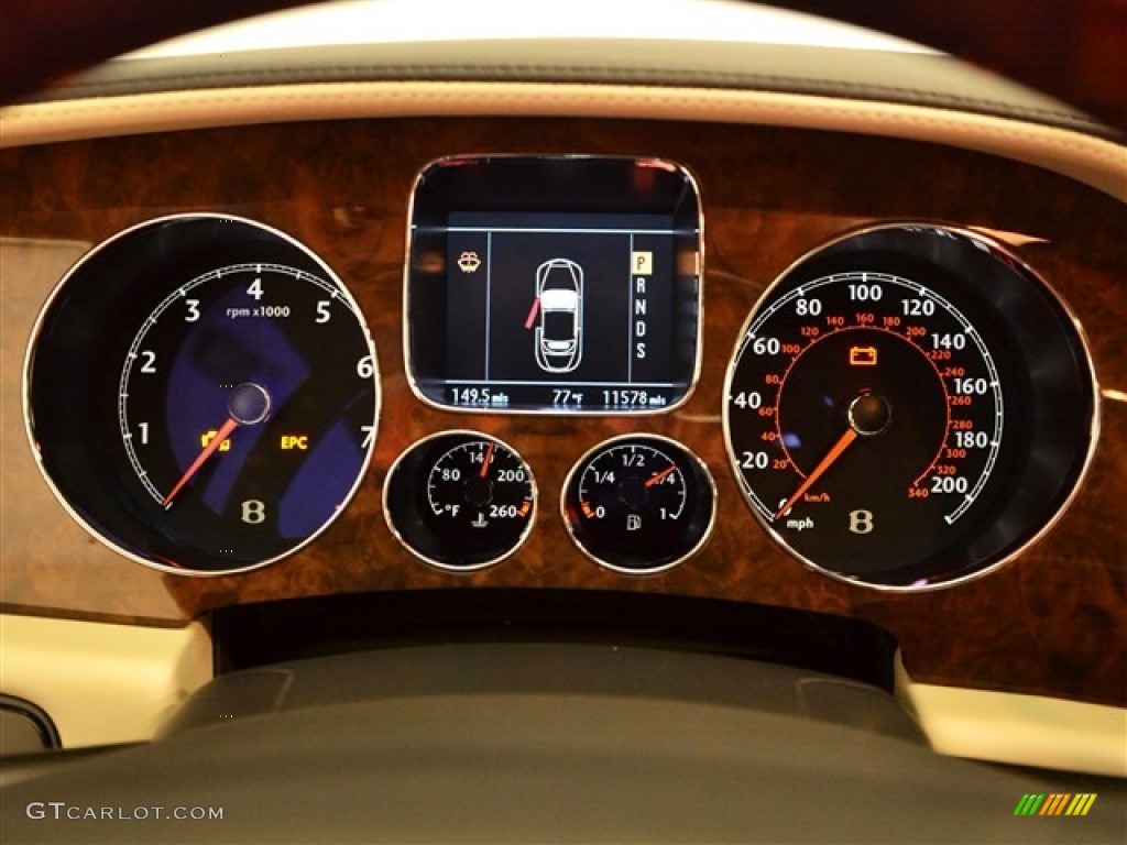 2009 Bentley Continental GTC Standard Continental GTC Model Gauges Photo #54413023