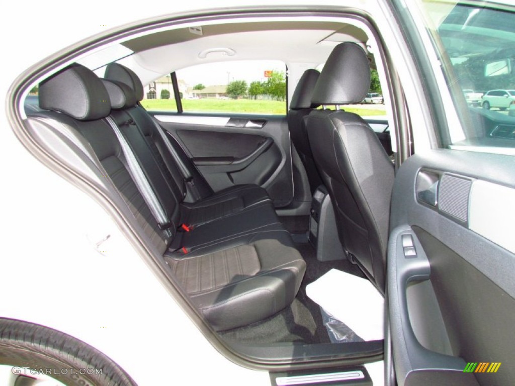 Titan Black Interior 2012 Volkswagen Jetta SEL Sedan Photo #54413396