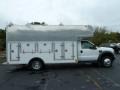 Oxford White 2010 Ford F550 Super Duty XL Regular Cab Commercial Exterior