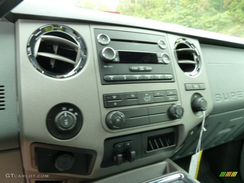 2012 F250 Super Duty XLT Crew Cab 4x4 - Ingot Silver Metallic / Steel photo #13