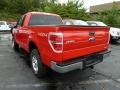 2011 Race Red Ford F150 XLT SuperCab 4x4  photo #4