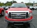 2011 Race Red Ford F150 XLT SuperCab 4x4  photo #6