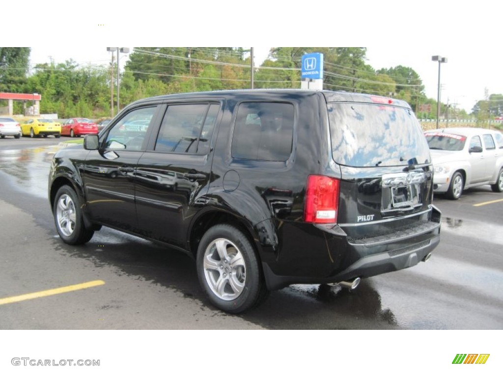 Crystal Black Pearl 2012 Honda Pilot EX-L Exterior Photo #54415462