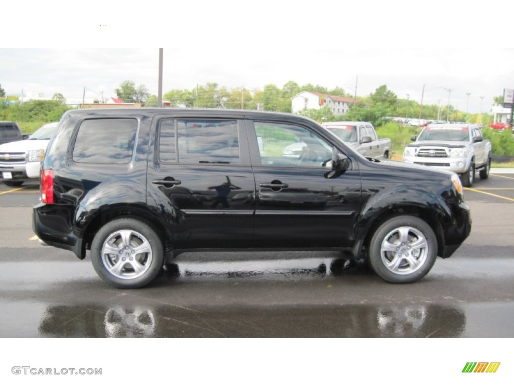 Crystal Black Pearl 2012 Honda Pilot EX-L Exterior Photo #54415477