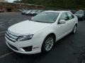 2012 White Suede Ford Fusion SEL  photo #5