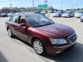 2009 Dark Cherry Red Hyundai Sonata Limited V6  photo #10