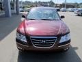 2009 Dark Cherry Red Hyundai Sonata Limited V6  photo #11