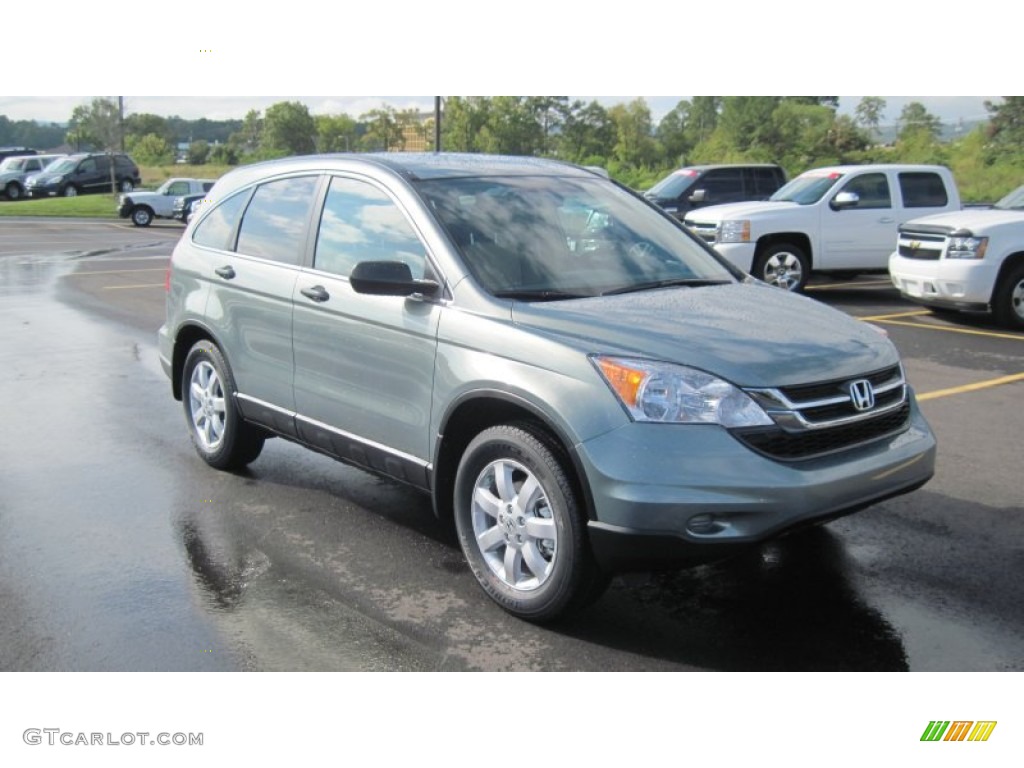 2011 CR-V SE - Opal Sage Metallic / Ivory photo #7