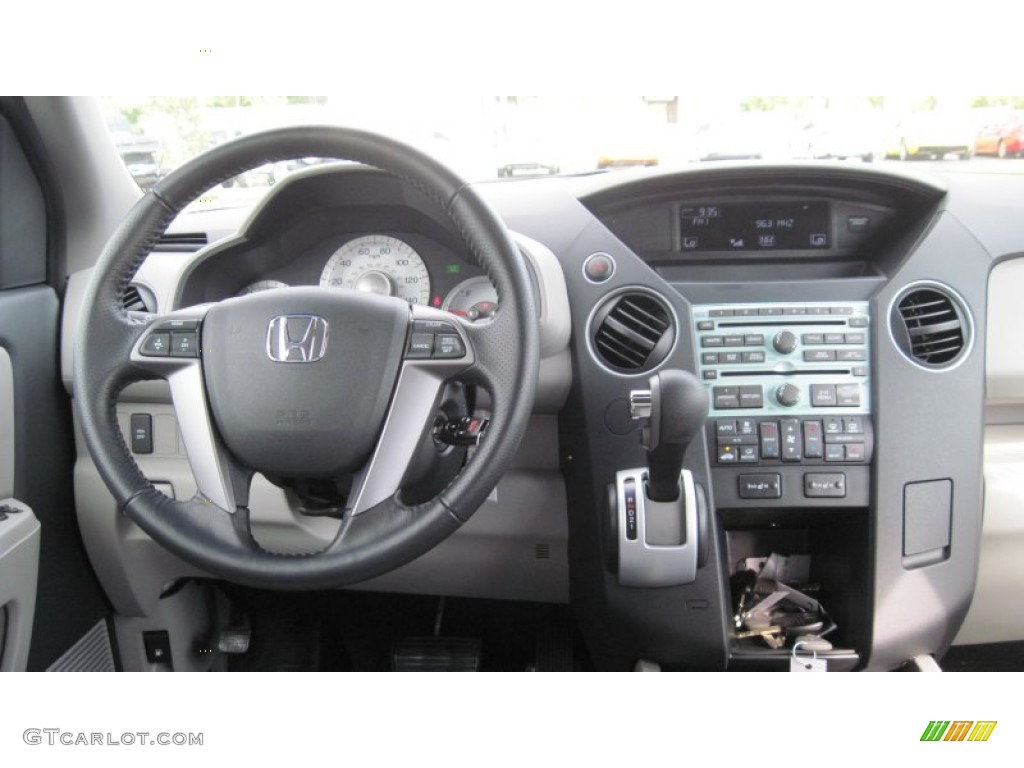 2011 Honda Pilot EX-L Gray Dashboard Photo #54415855