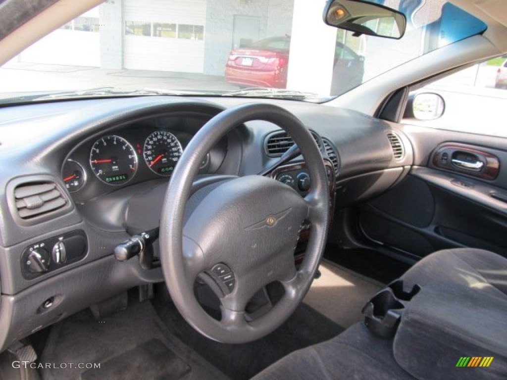 2002 Chrysler Concorde LX Dark Slate Gray Steering Wheel Photo #54415876